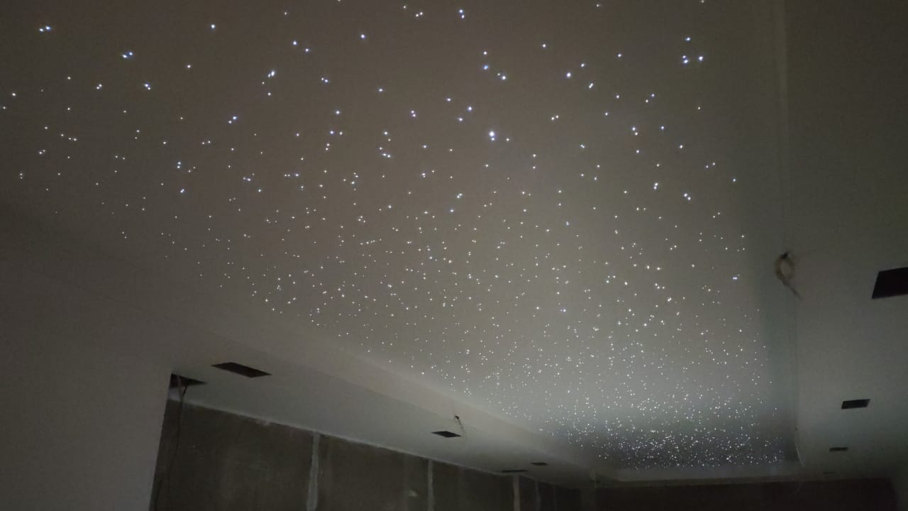 Как сделать звездное небо на натяжном потолке? • Натяжные потолки ТЕКО Одесса